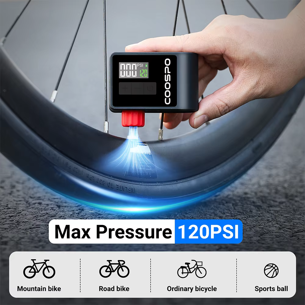 COOéventuelles O-Mini pompe à air électrique portable