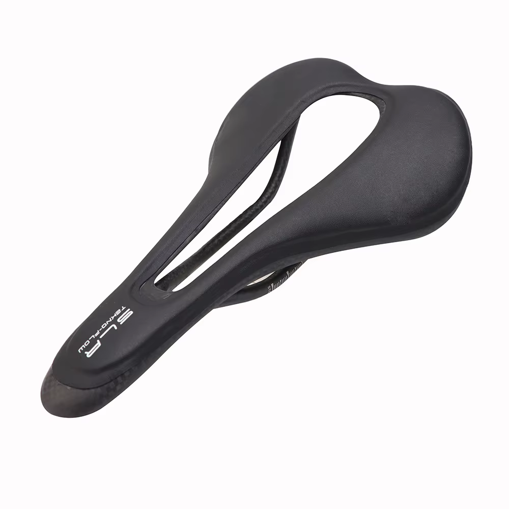 Selle de vélo de course ultralégère en fibre de carbone