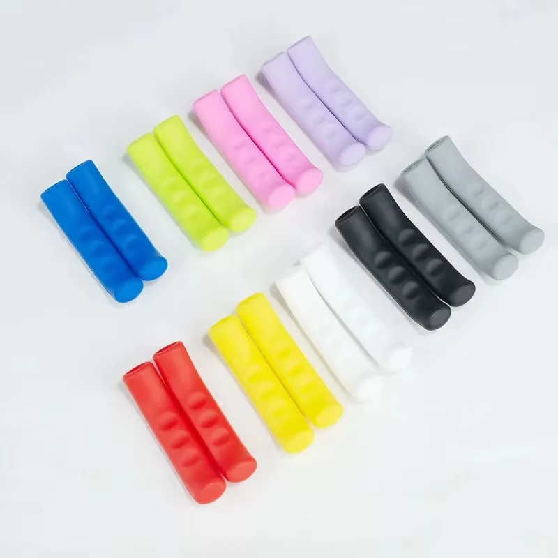 1/2/3 paires de poignées de levier de frein de vélo de protection en Silicone