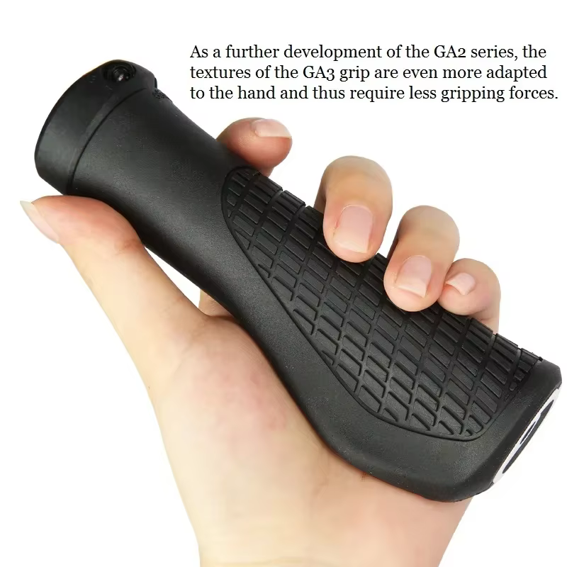 Ergon GA3 poignées ergonomiques pour vélo tout-montagne confort et Support de poignet pour vtt Trail antidérapant VTT