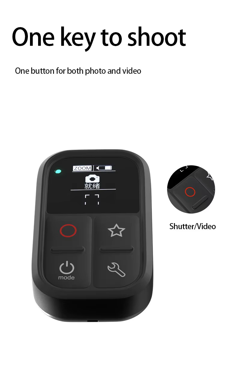 Télécommande sans fil Bluetooth compatible avec les appareils photo Nikon/Nikon, adaptée aux modèles Z5, Z6II, Z7II, Z30, Z50, ZFC, ZF