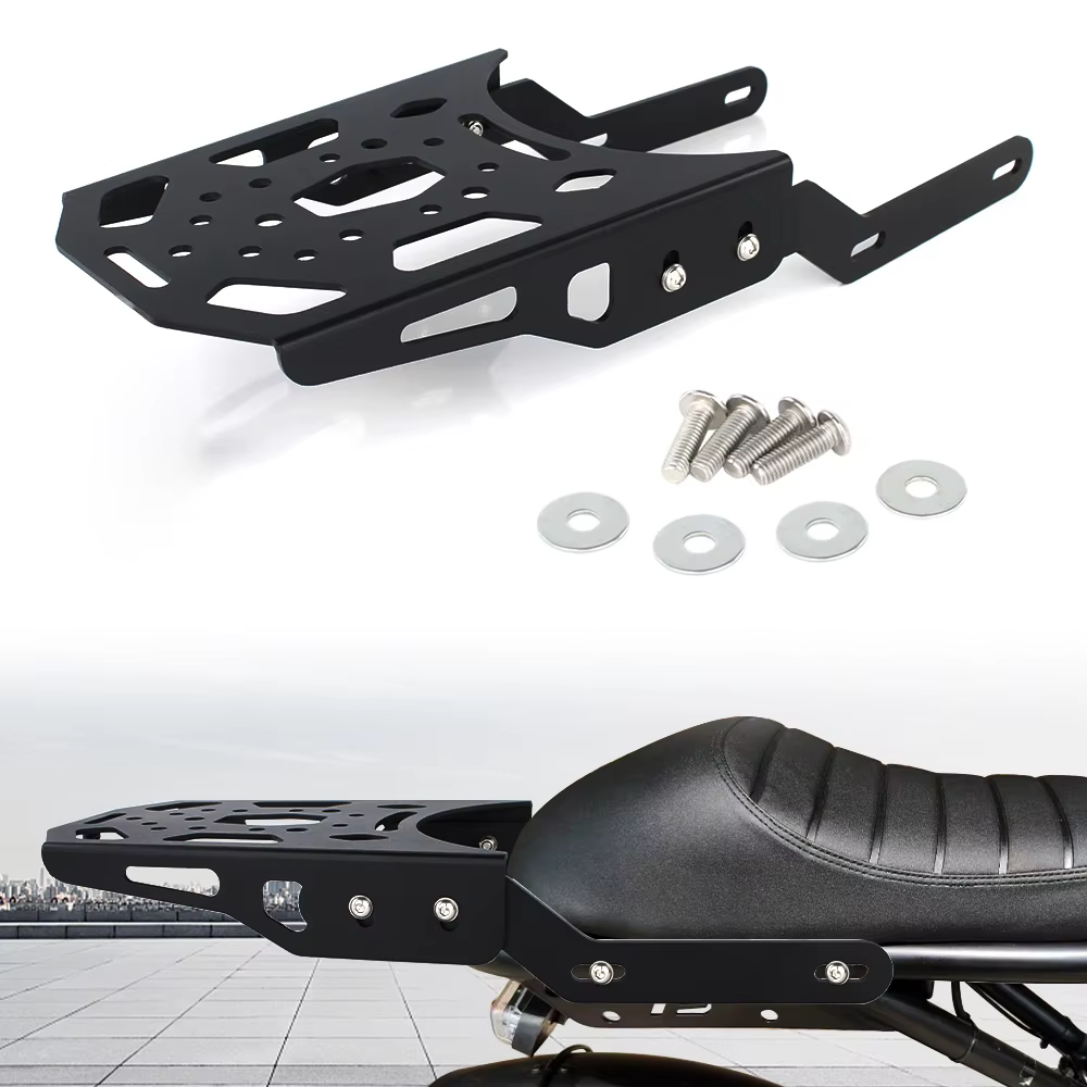 Porte-bagages arrière pour moto