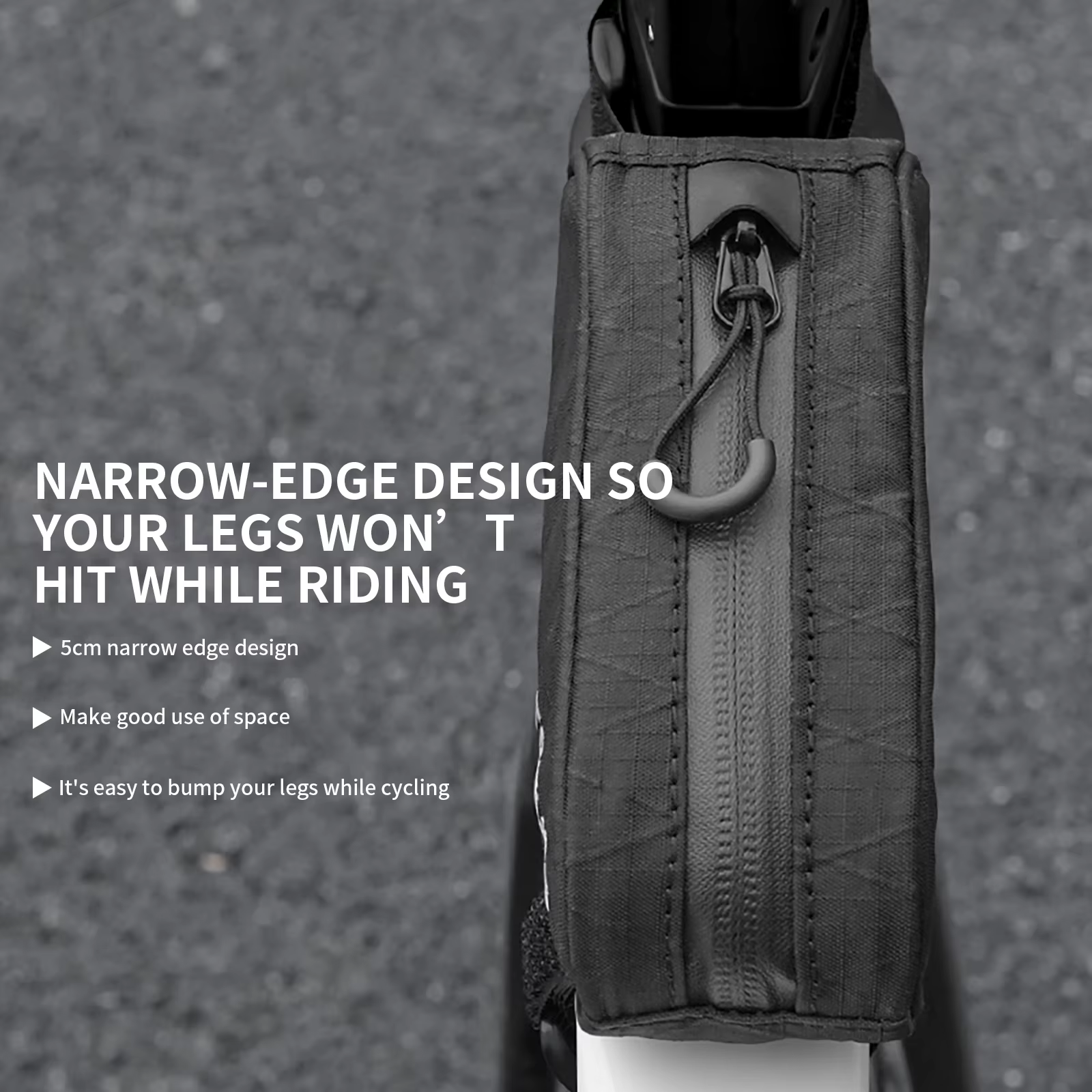 Sacoche de cadre portable TOSUOD pour VTT et vélo de route – Accessoire de cyclisme