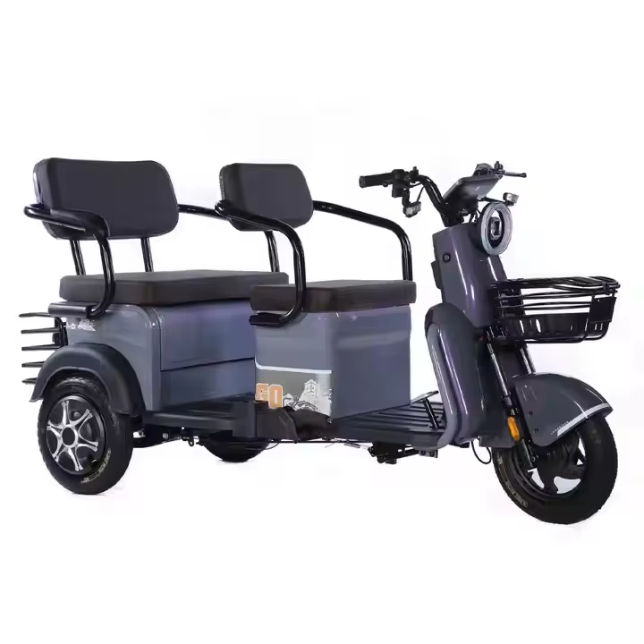 Tricycle électrique à trois roues pour adultes