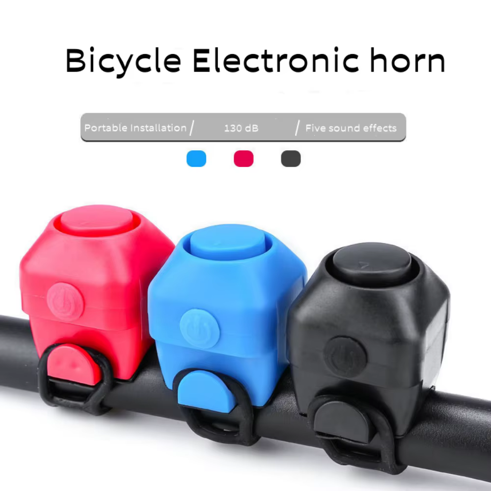 Klaxon électronique puissant pour vélo 130 Db