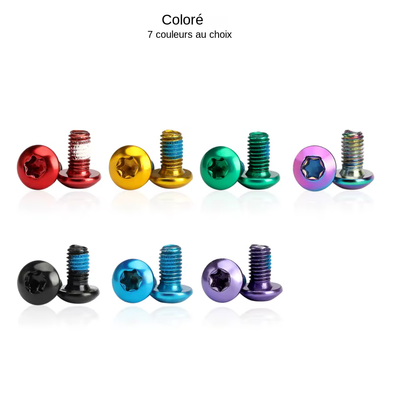 Boulons Torx de Rotor de frein à disque de vélo T25 M5x9mm