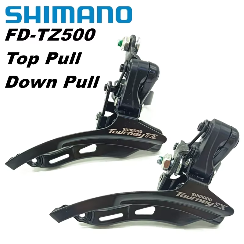 Shimano Tourney TZ FD TZ500 dérailleur avant de vélo FD-TZ500 support de bande de serrage 31.8mm 3x6/7 vitesse partie