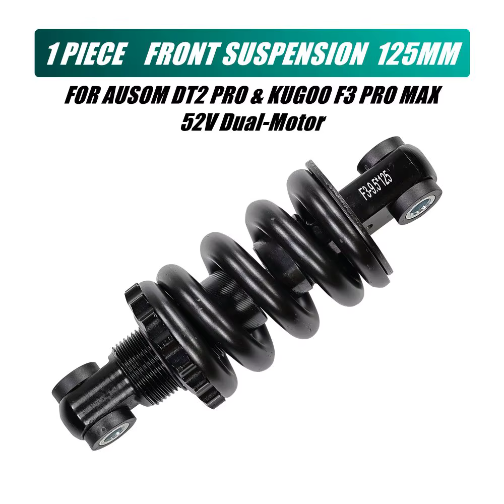 Amortisseur pour AUSOM DT2 PRO KUGOO F3 PRO MAX 52V double moteur Scooter électrique ressort hélicoïdal Suspension avant Suspension arrière