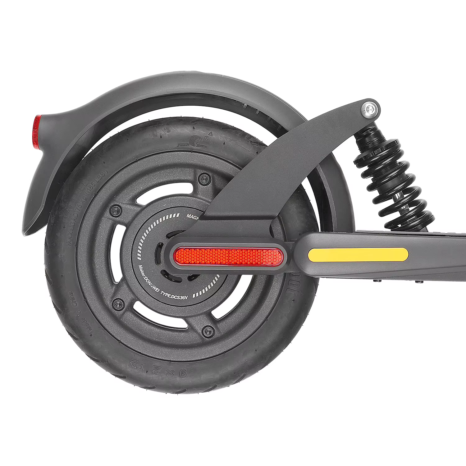 Convient aux scooters Ninebot ES2/ES4/ES5ES avec installation non destructive de ressorts de suspension arrière et amortisseurs