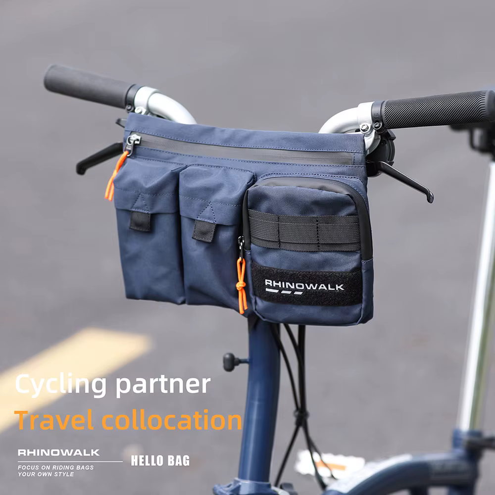 Sacoche de guidon de vélo Rhinowalk 2L grande capacité