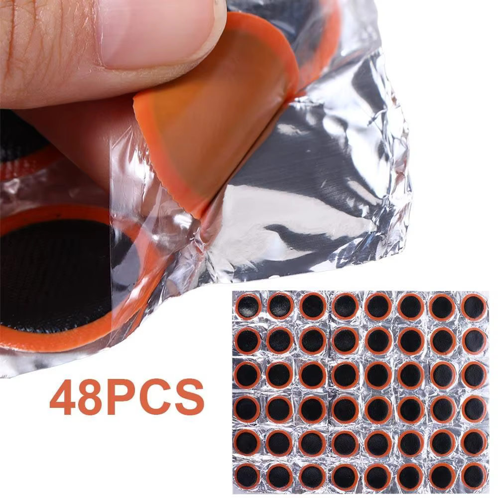 Pièces de réparation de pneus de vélo : Patchs