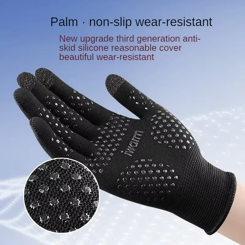 Gants chauds d'hiver coupe-vent