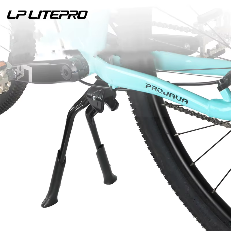 Vélo pliant VTT double béquille milieu parking taille peut être ajusté support