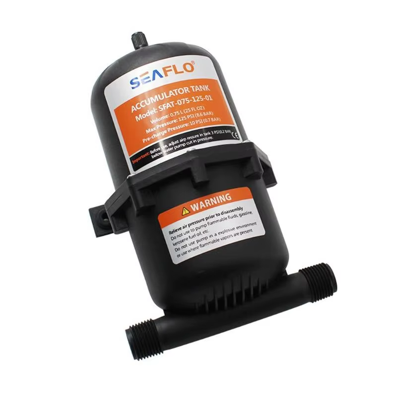 Réservoir d'accumulateur d'eau amovible, pompe à eau, accessoire système d'eau bateau, facile à installer