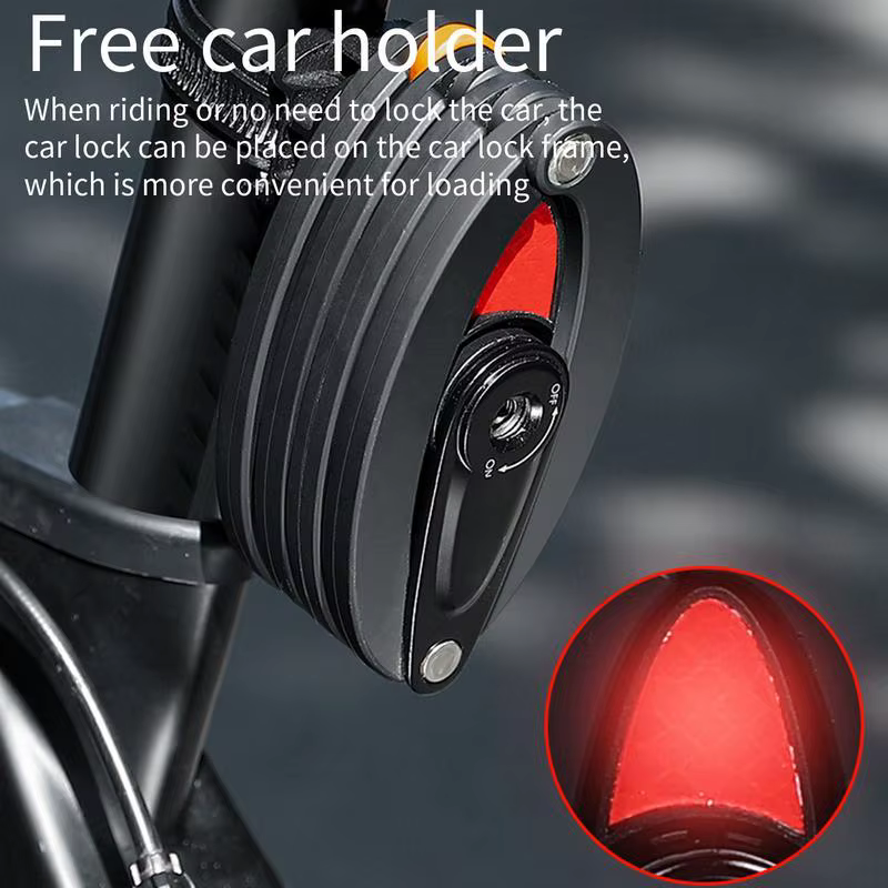 Serrure de vélo pliable