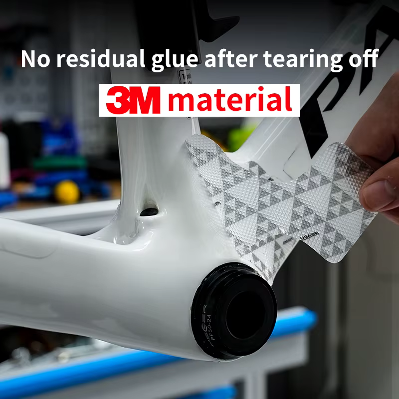 READU vélo pédalier coque autocollant de protection 3M