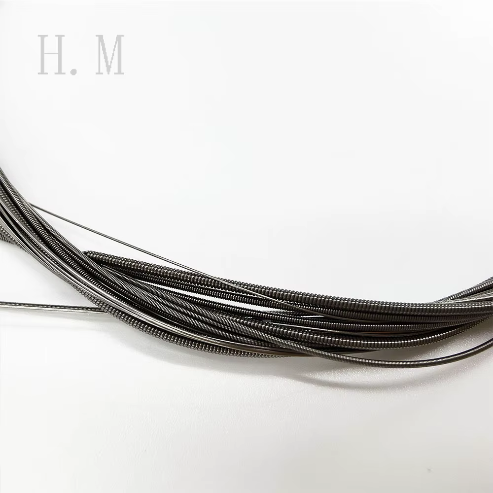 Cordes de guitare électrique, 6 pièces/ensemble, accessoires pour instruments de musique, 6 cordes, pièces de guitare, cordes en acier