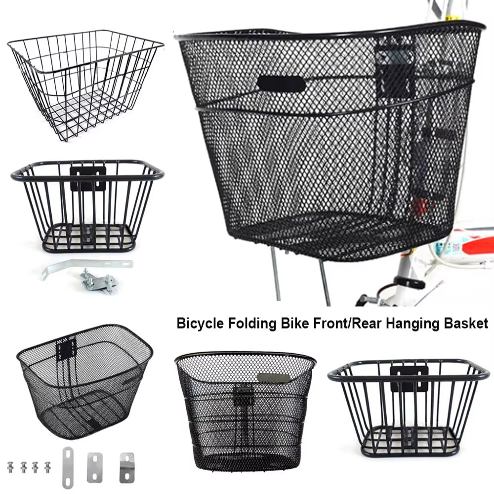 Panier arrière de vélo facile à installer