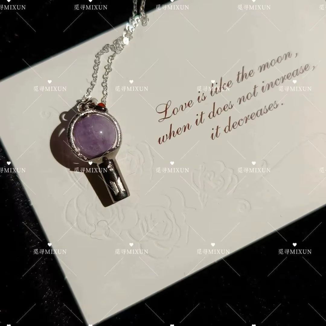 Chaîne de clavicule BT21 Ami Fashion Support Stick pour femmes, accessoires LINE FRIENDS