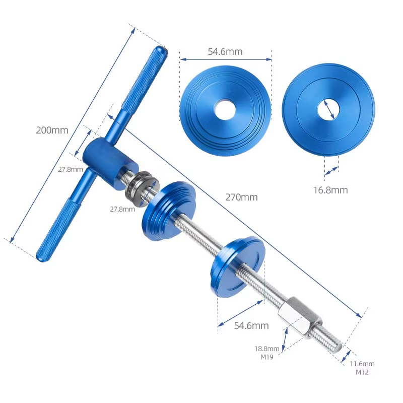 Outils d'installation du boîtier de pédalier de vélo