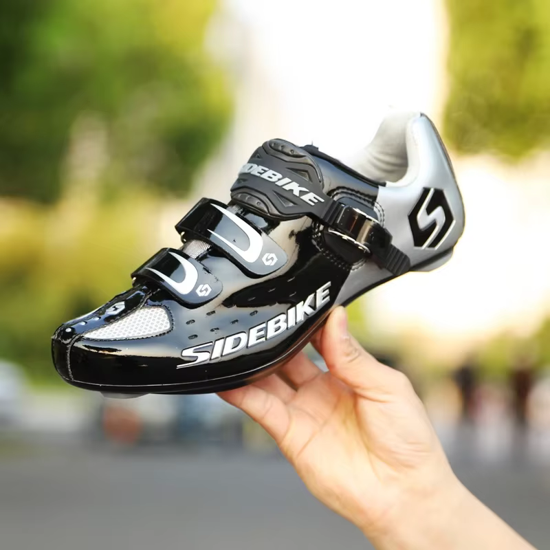 Sidebike-Chaussures de vélo de route autobloquantes pour hommes