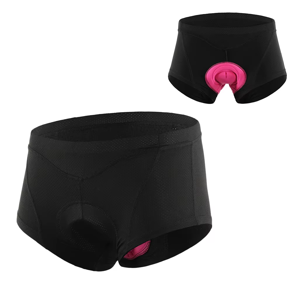 Sous-vêtements de vélo rembourrés en gel 3D pour femmes