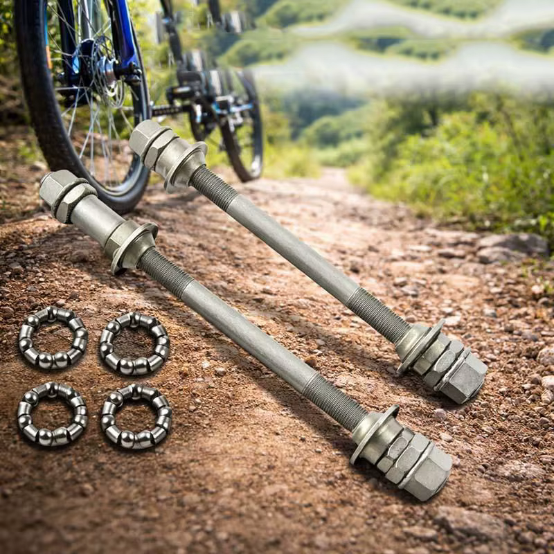 Axe de vélo complet avant et arrière