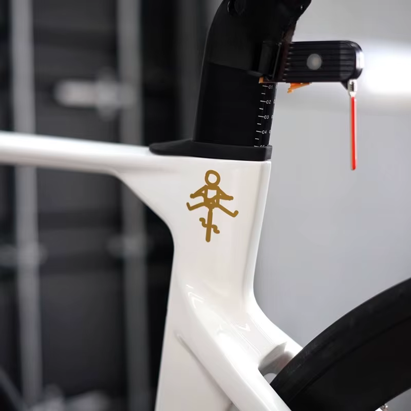 1 autocollant de vélo amusant et mignon