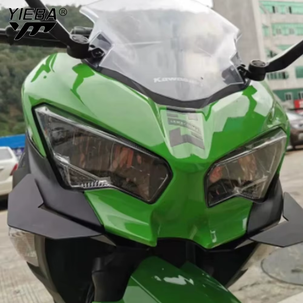 Accessoires pour KAWASAKI Ninja 400 : Ailerons avant, extensions de bec et de nez, et carénage aérodynamique pour Ninja400