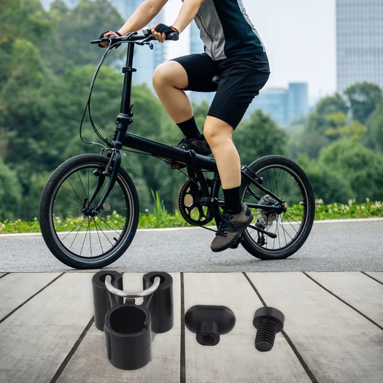 Support de vélo pliant 40*33mm