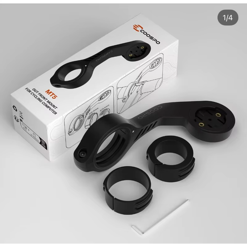 Ordinateur de vélo sans fil GPS MT5 COOSPO CS300, compteur de vitesse et odomètre 2,6 pouces, synchronisation de la pente, ANT+, IPX7, compteur de vitesse et odomètre pour le cyclisme
