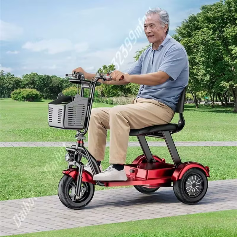 Scooter électrique pliable pour personnes âgées