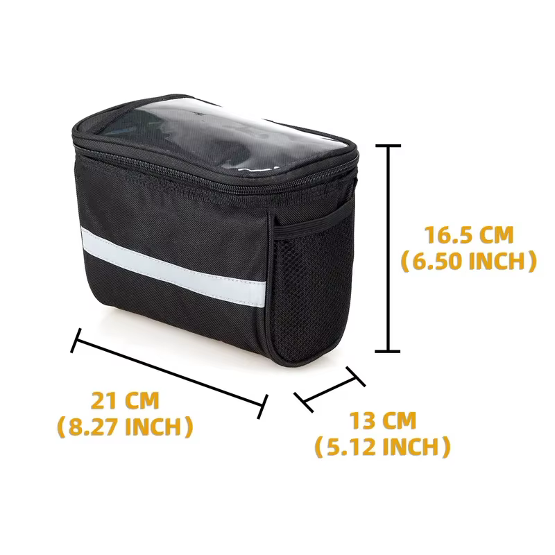 Sac avant de vélo, sac de rangement pour équipement de cyclisme de grande capacité