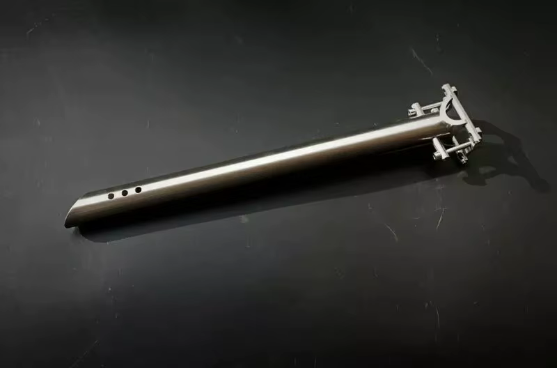 Tige de selle de vélo en titane modèle Balance 27,2 ou 31,6 mm 350 400 mm