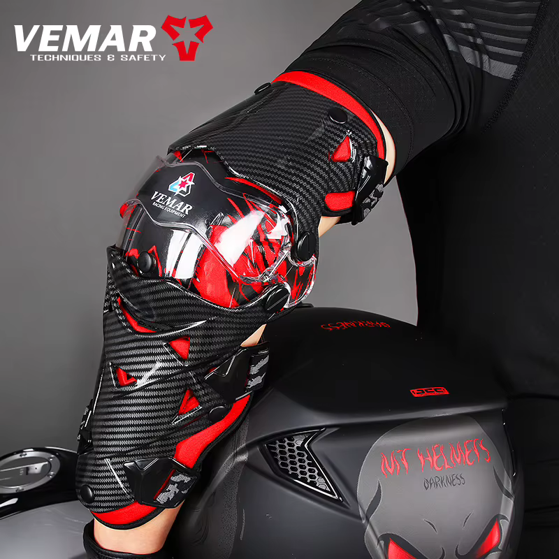 VEMAR E-18H protecteurs de coude de Motocross équipement de moto pour hommes et femmes coque rigide et coussinets absorbant les chocs