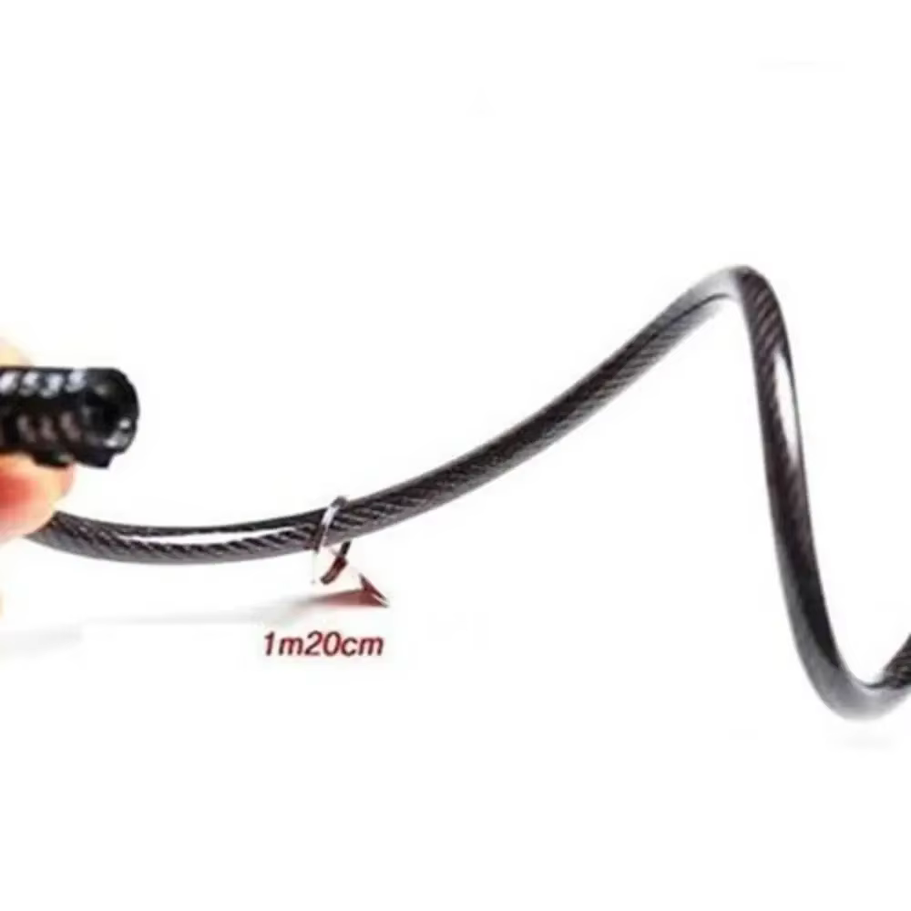  Serrure à chaîne de sécurité robuste – Cadenas à code à 4 chiffres pour motos et vélos de montagne 