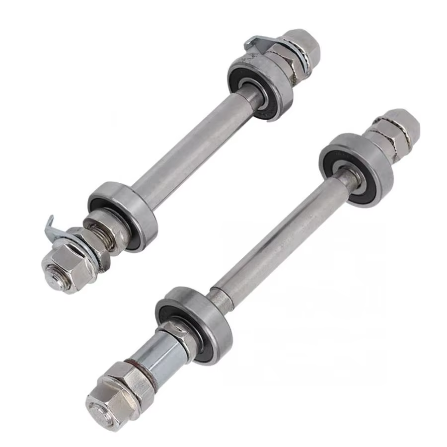 Essieu de moyeu de roue de vélo 14CM 18CM