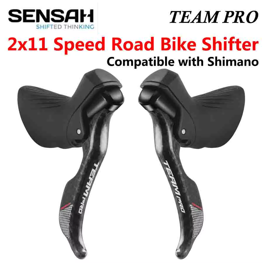 Manettes de vélo de route SENSAH STI 2x7 2x8 2x9 2x10 2x11 vitesses