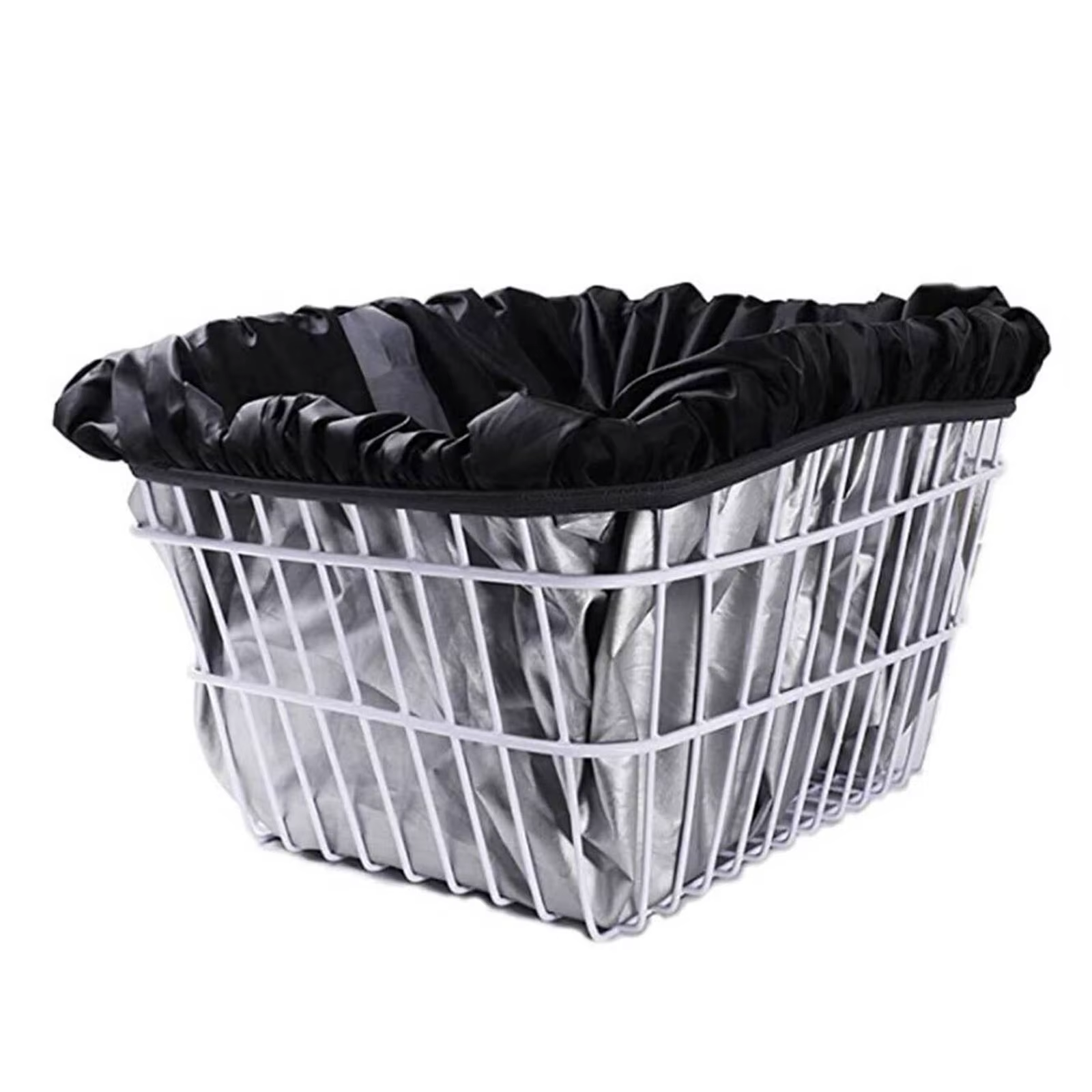 1 ensemble de doublure de panier de vélo étanche, housse imperméable, convient à la plupart des paniers de vélo, housse étanche, ensemble de coussins de vélo