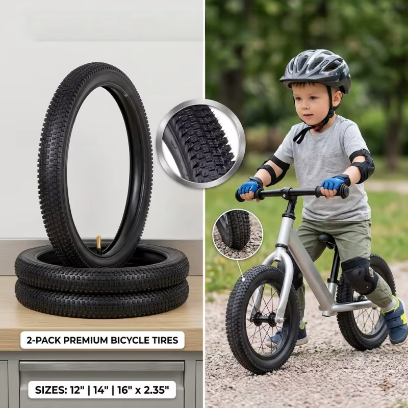 Pneus de vélo 12, 14