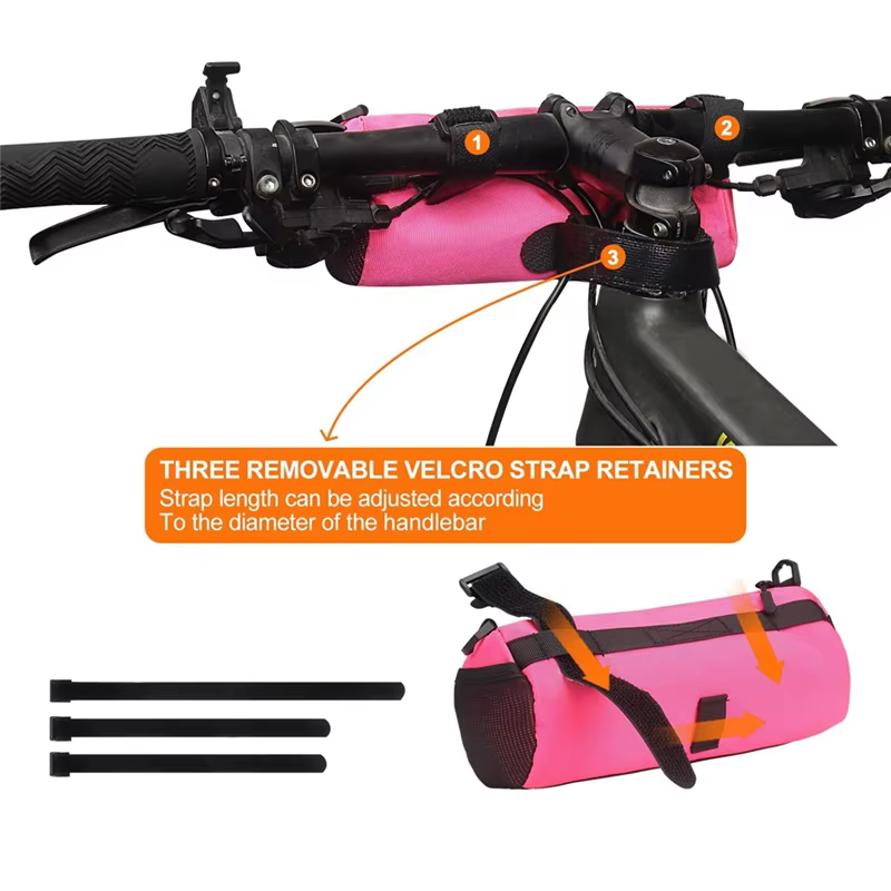 Sac de rangement avant de vélo avec bandoulière 1 pièces sac de voyage de montagne