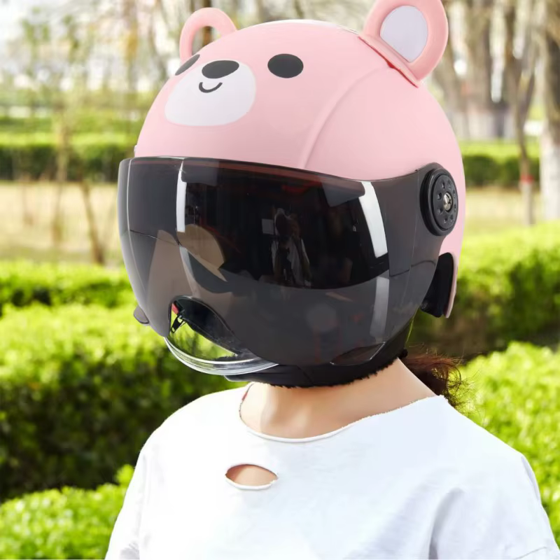 Child Riding Helmet Adjustable Adorable Appearance Ultra-Light Shock Absorbing ABS Toddler Skateboard Bike Safety