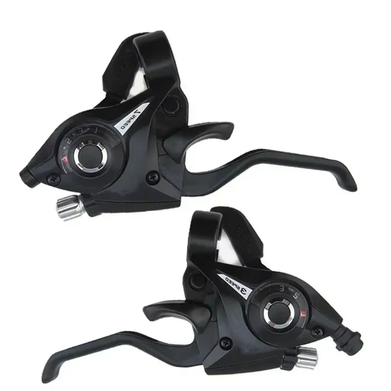 Leviers de frein avec câble de changement de vitesse pour vélo