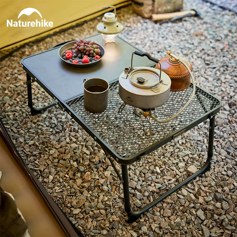 Natureifa-Table de camping ultralégère, table pliante, petite table d'extérieur, table basse, table de pique-nique