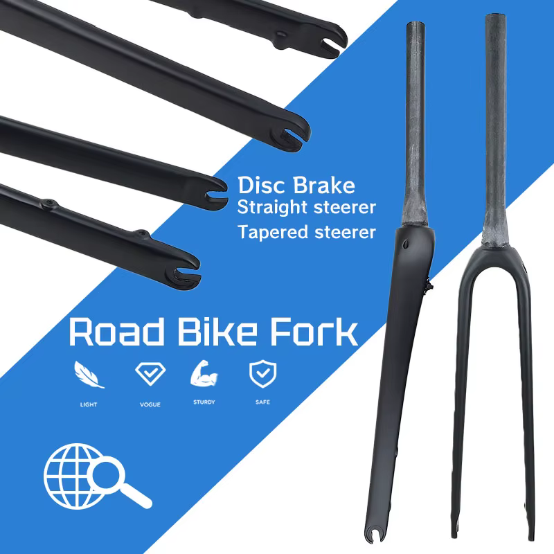 Nouveau! Fourche de vélo de route/gravel entièrement en carbone