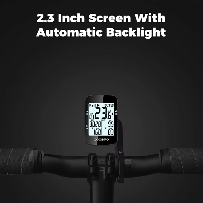 Ordinateur de vélo sans fil CooSpo BC26S