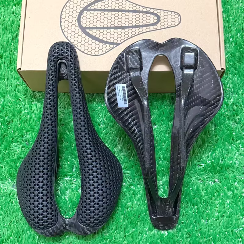Selle imprimée en 3D ultralégère 175g 7*9 siège de vélo pour hommes femmes