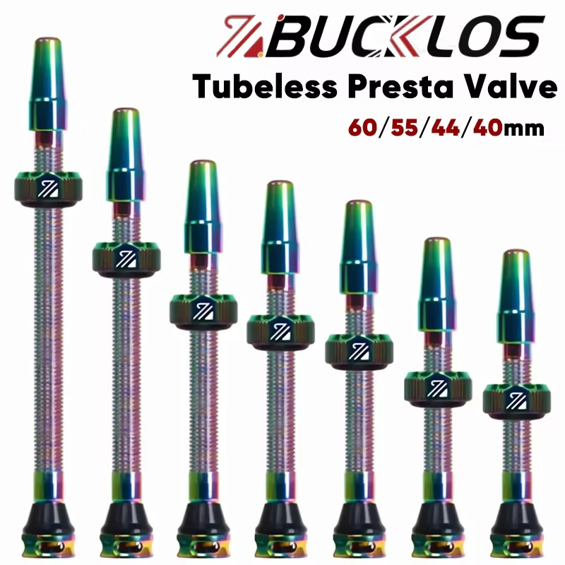 BUCKLOS – Valve Tubeless Presta pour vélo