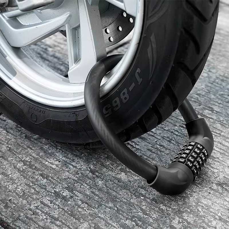 Serrure de vélo à combinaison à 5 chiffres