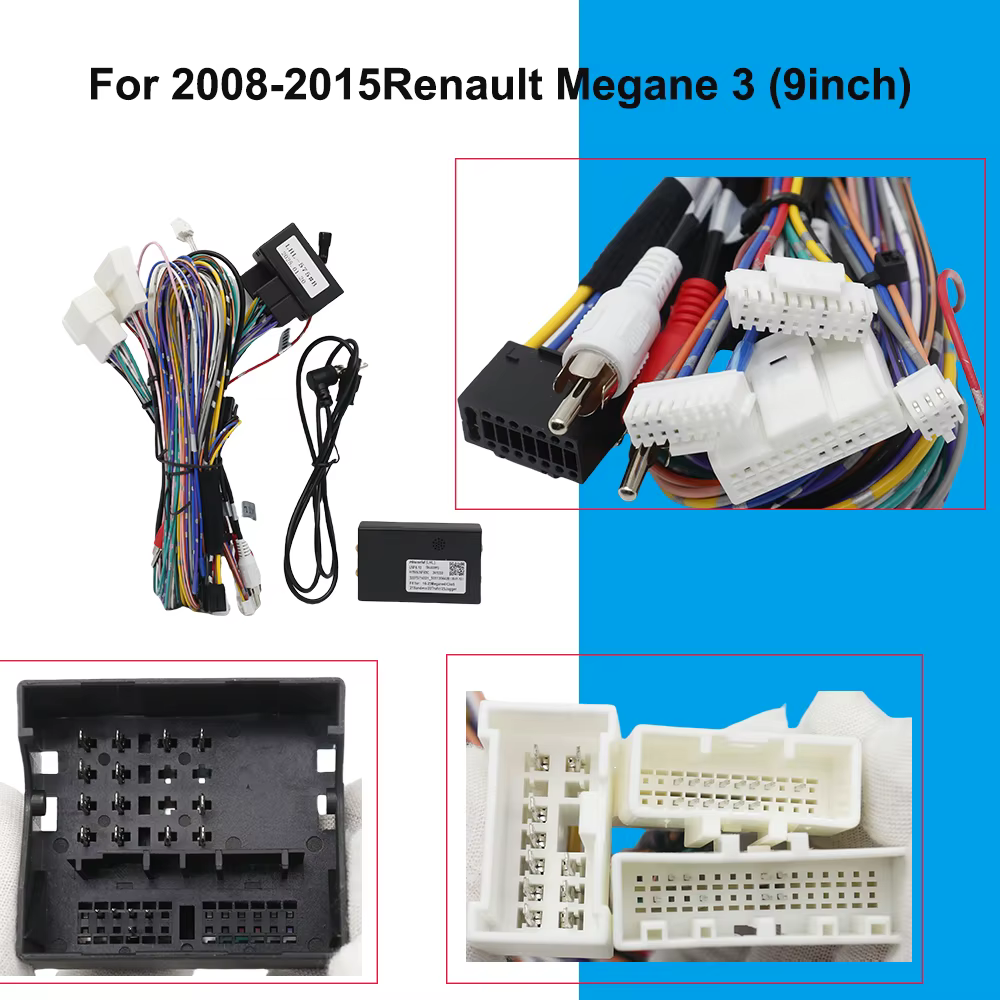 Accessoires de voiture cadre Fascia adaptateur pour RENAULT MEGANE 3/2 FLUENCE Android GPS lecteur stéréo Radio tableau de bord panneau de montage Kit